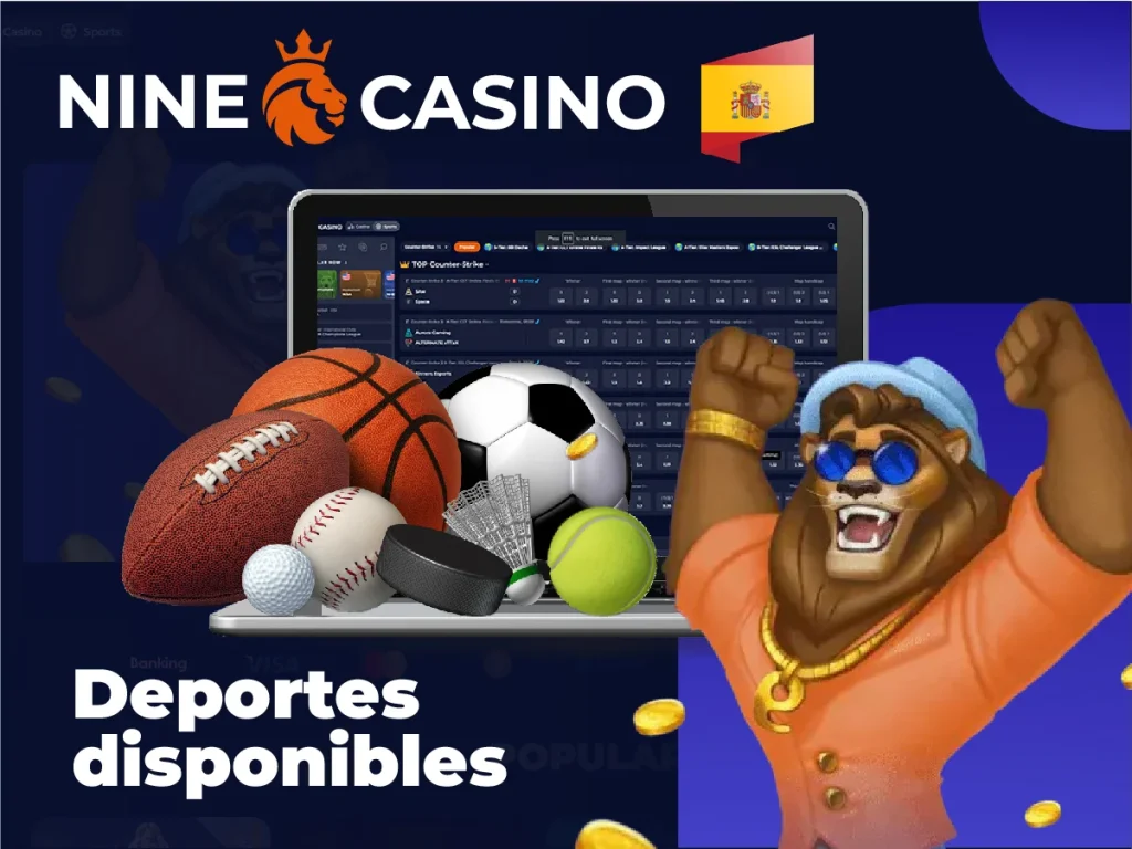 Deportes disponibles