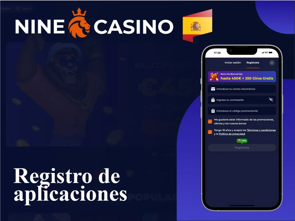 Registro de aplicaciones