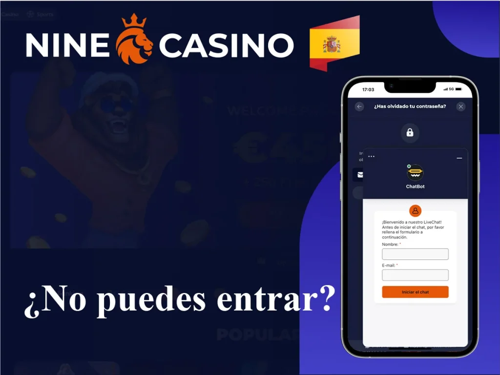 ¿No puedes entrar?