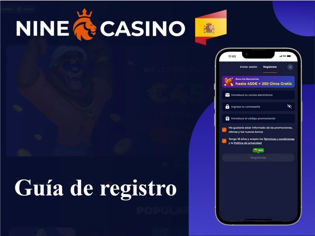 Guía de registro