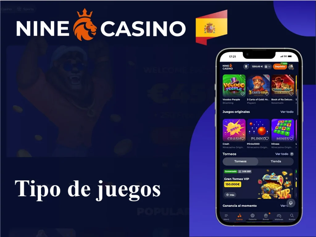 Tipo de juegos